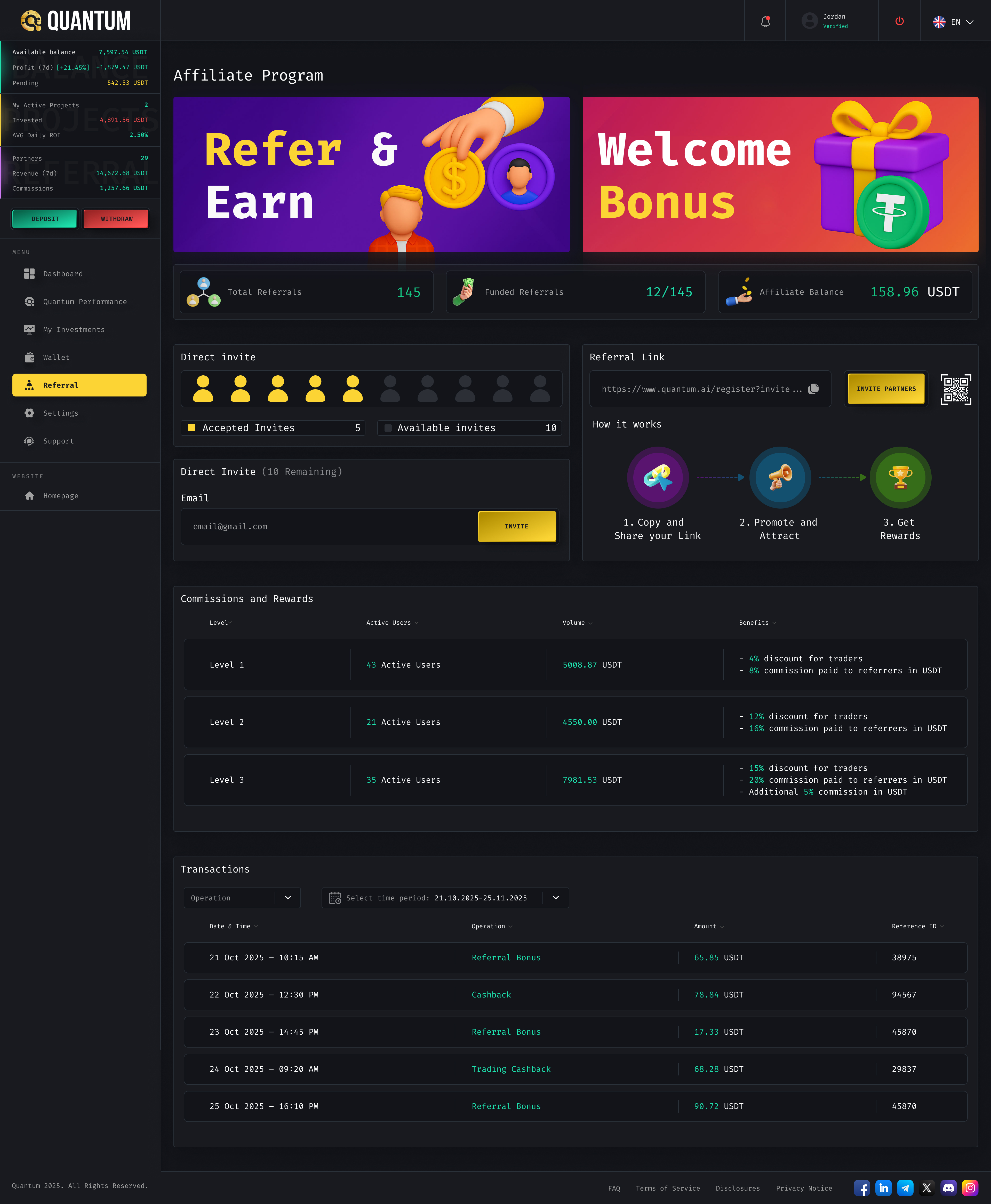 Quantum Affiliate